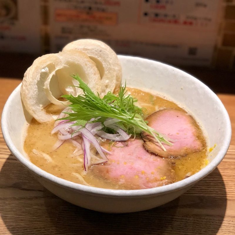 鰹と柚子の白味噌らーめん(らーめん専門 和心 武庫之荘店)