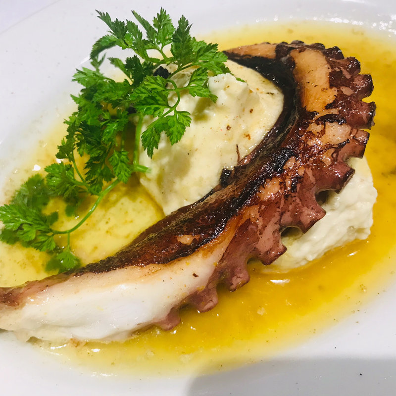 タコのレモンバターソテー (BARU TeeRex)