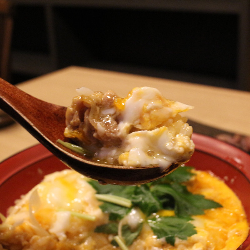 比内地鶏卵の親子丼(鳥光國 さいたま新都心)