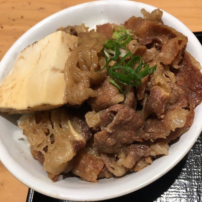 ミニ牛めし(日本橋 讃岐うどん ほし野)