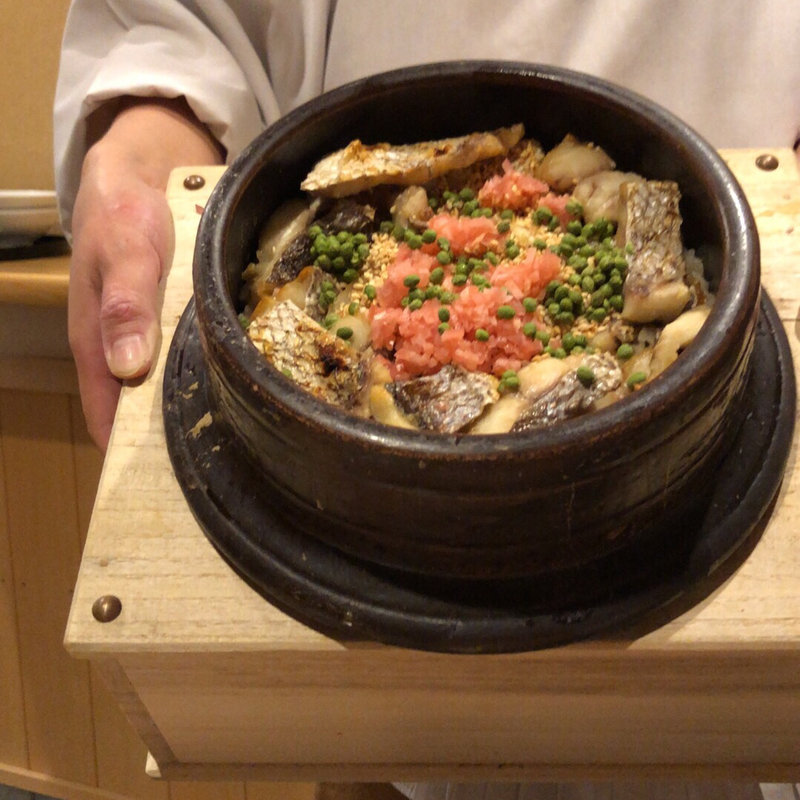 鯛と山椒の炊き込みごはん(御りょうり屋 伊藤 )