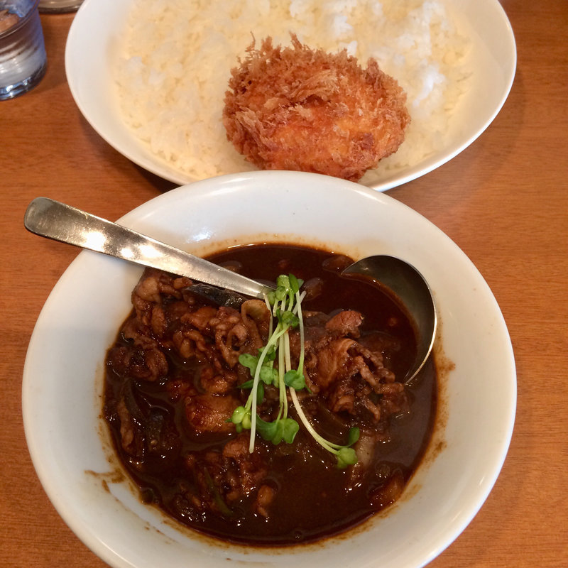 本日のおすすめインド風カリー(カリー屋 ジンコック)