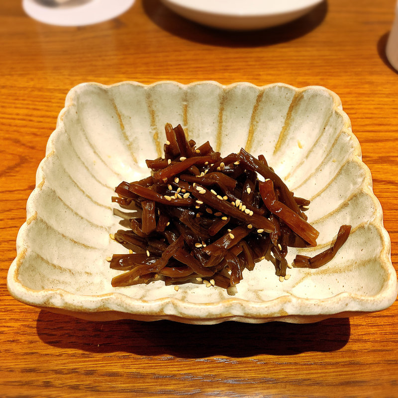 きゃらぶきの煮物(メシ酒場 鈴木ちゃん)