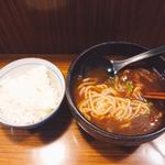 カレーうどんご飯付き(うどん・そば 慶屋)
