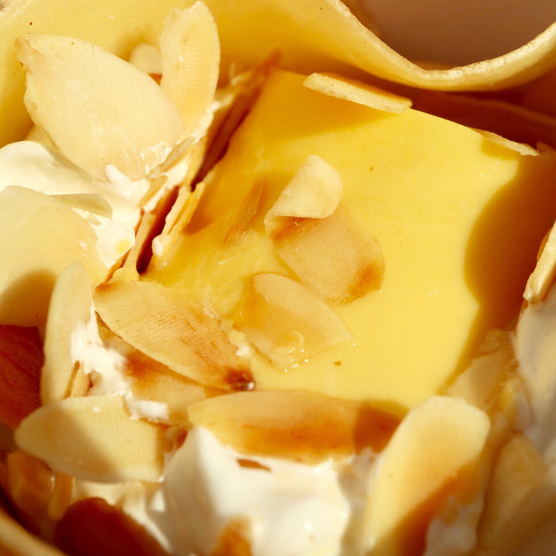 かぼちゃプリンクレープ(ちぇりーろこ)