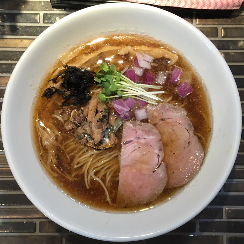 秋刀魚煮干そば(Noodles Kitchen GUNNERS)