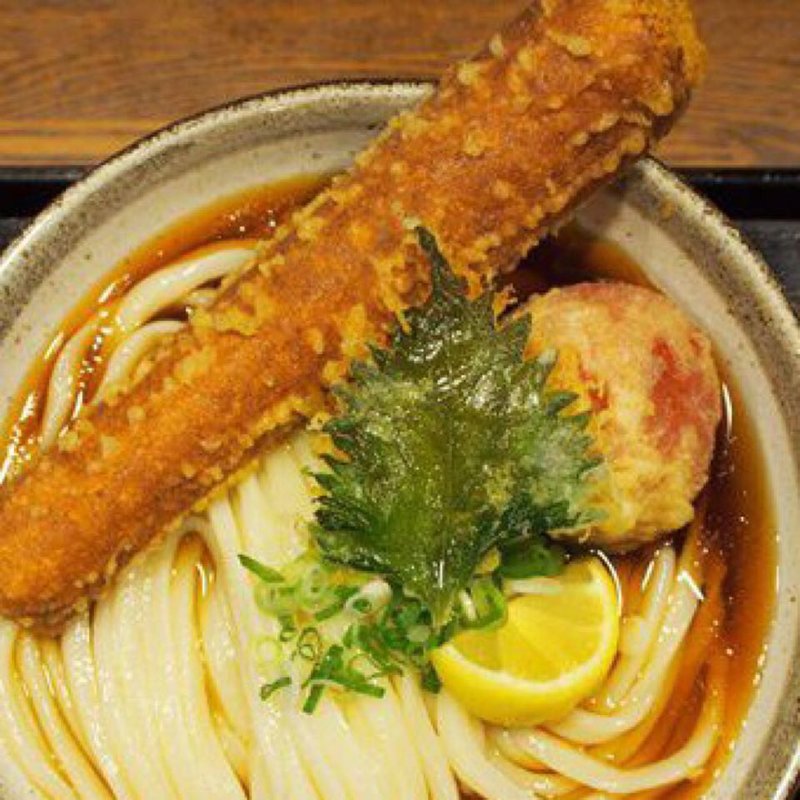 トマちく天ぶっかけ(JUN大谷製麺処)