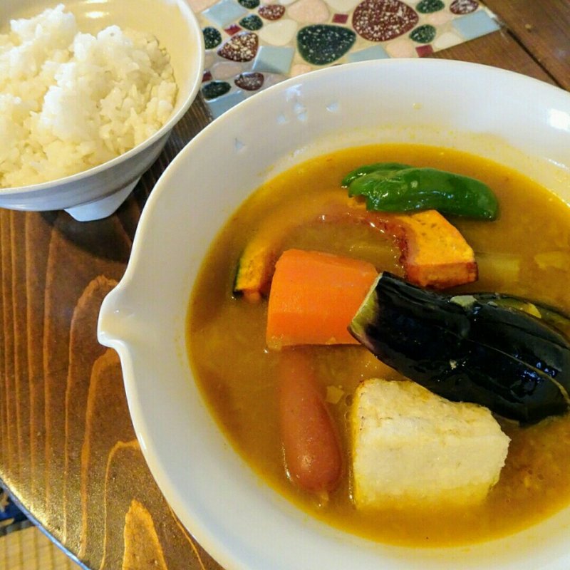 日本のスープカレー(カフェ・ノラ （野良窯）)