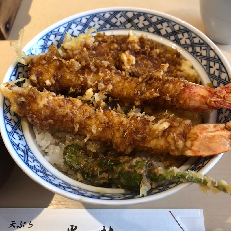 天丼(天ぷら かき揚げ 光村)