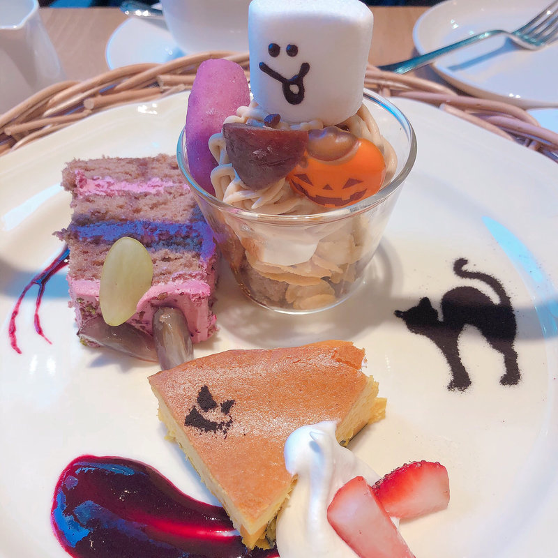 ハロウィンデザート(アフタヌーンティー・ティールーム 名古屋ラシック)
