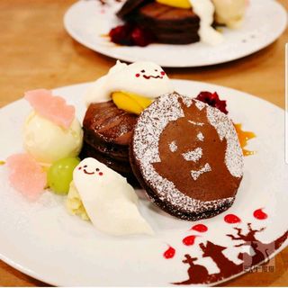 ハロウィンパンケーキ(パンケーキママカフェ VoiVoi （ヴォイヴォイ）)