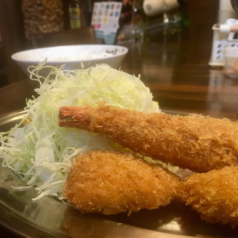 大エビフライ&カニクリームコロッケ盛り合わせ(COOKAI)