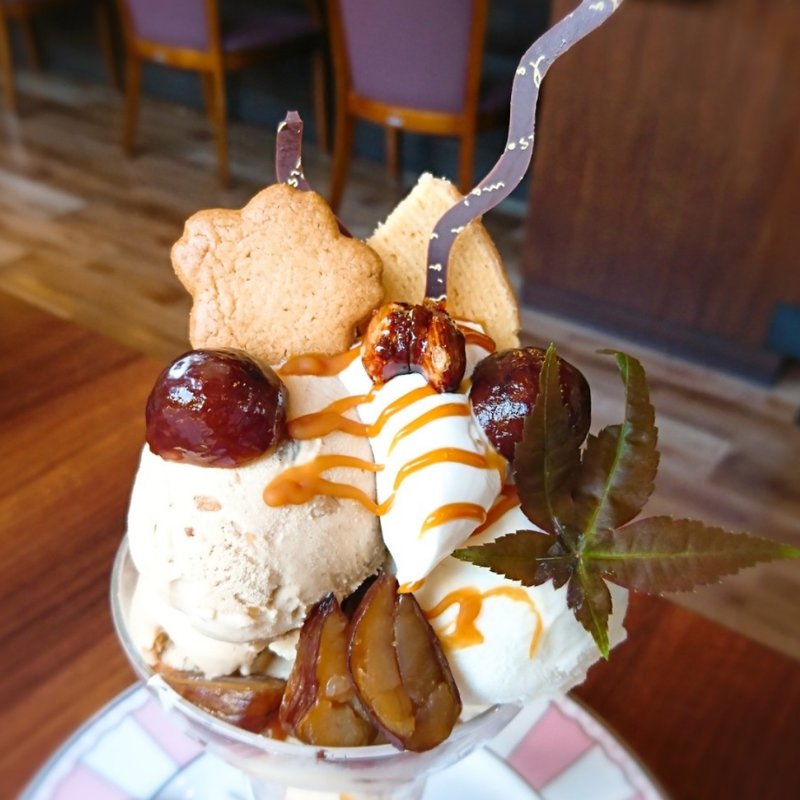 季節のパフェ(桜珈琲 泉佐野店)