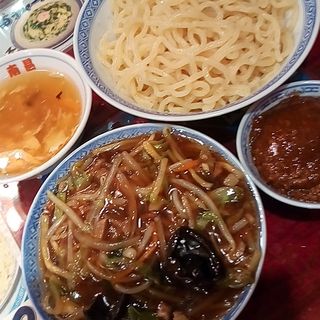 野菜五目あんかけダレつけ麺(南昌飯店)