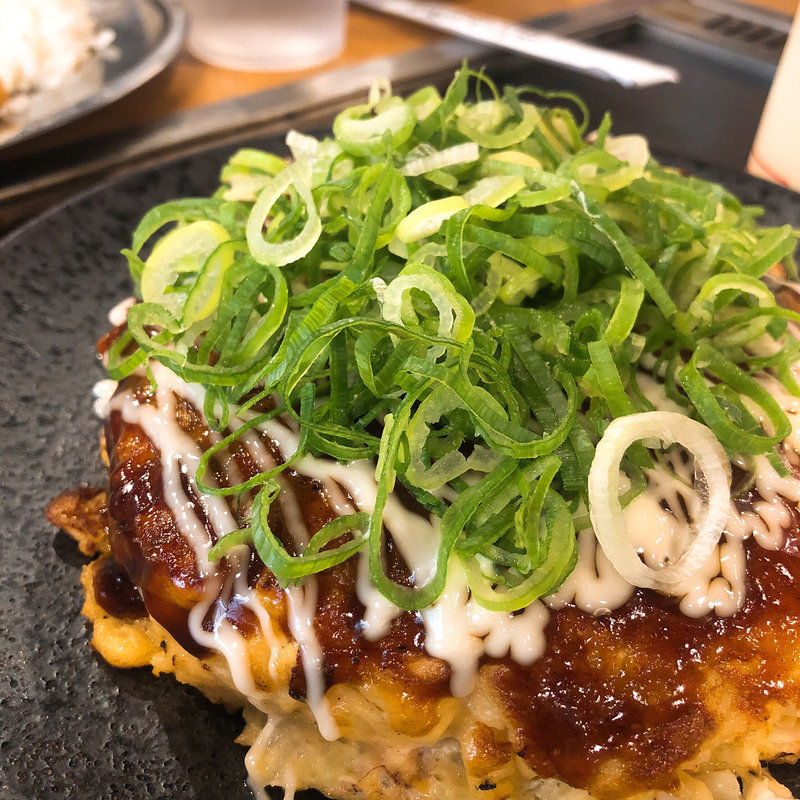 牛すじお好み焼き(築地銀だこ 銀だこ鉄板道場浅草橋店)