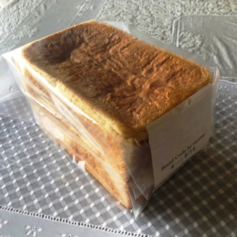 角型食パンリッチ(とらや そごう横浜店)