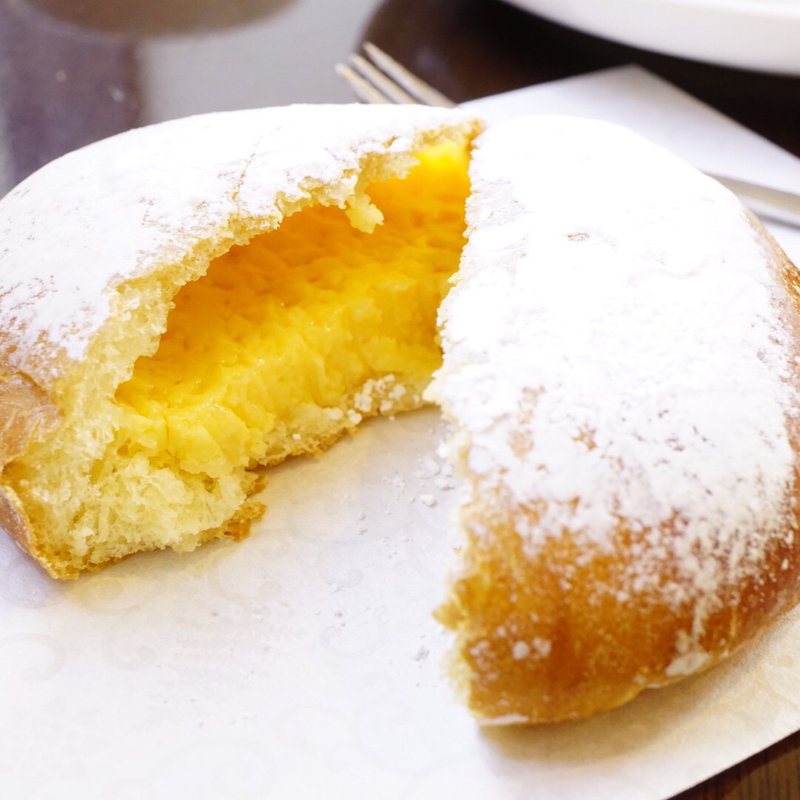 奥久慈卵のクリームパン(nukumuku breadstore 三軒茶屋本店)