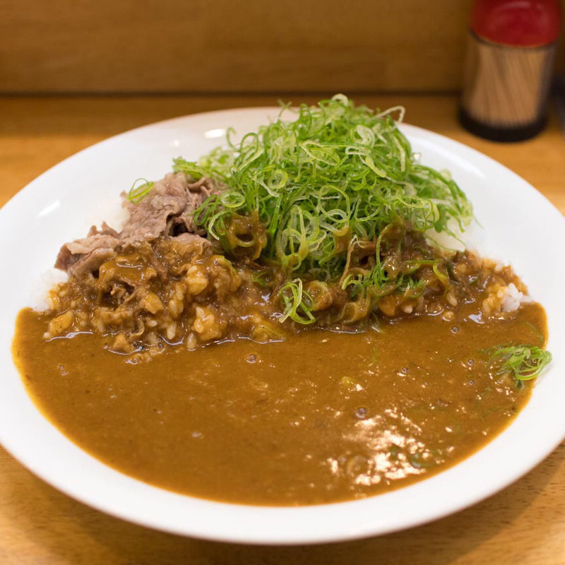 ネギビーフカレー(モジャカレー 姫路駅店)