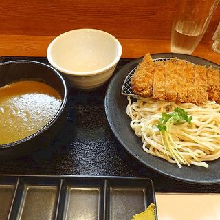 ロースかつカレーつけ麺(火入れ研究所)