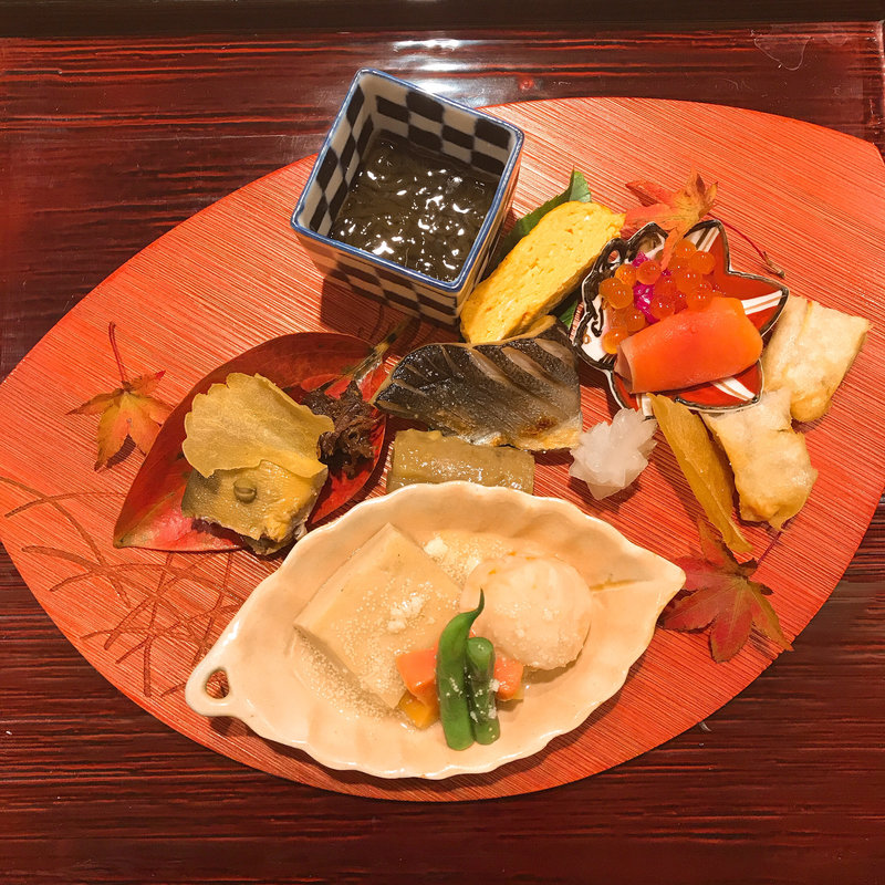 季節の品の盛り合わせ（暦弁当より）(銀座割烹里仙 )