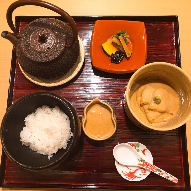 鯛茶漬け（暦弁当より）(銀座割烹里仙 )