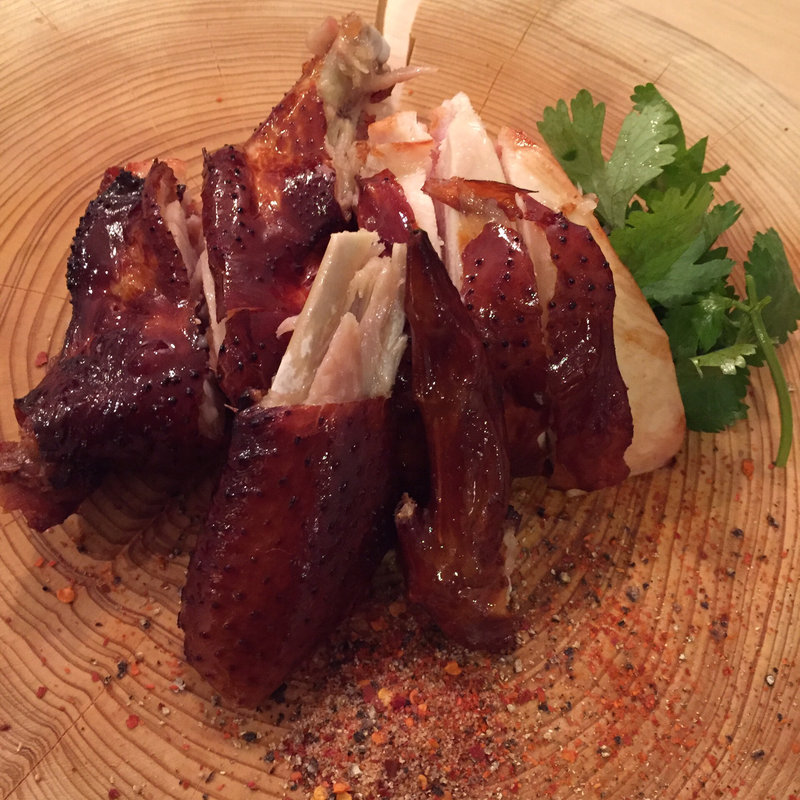 京都産丹波黒鶏のパリパリ揚げ「金鶏」(chinoiis SUMII)