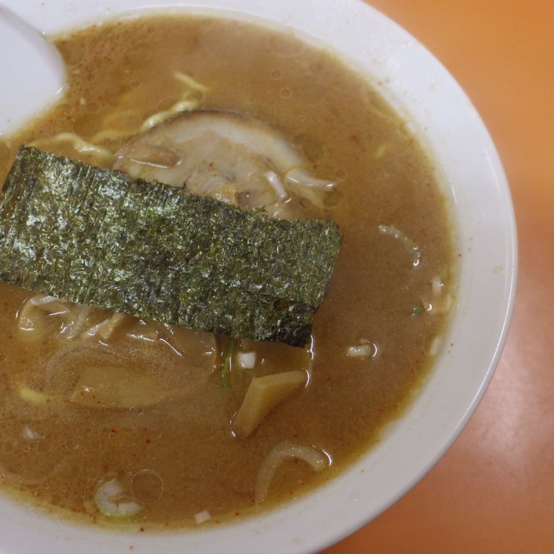 みそラーメン(ラーメン・・ギョーザ 十八番 中島店)