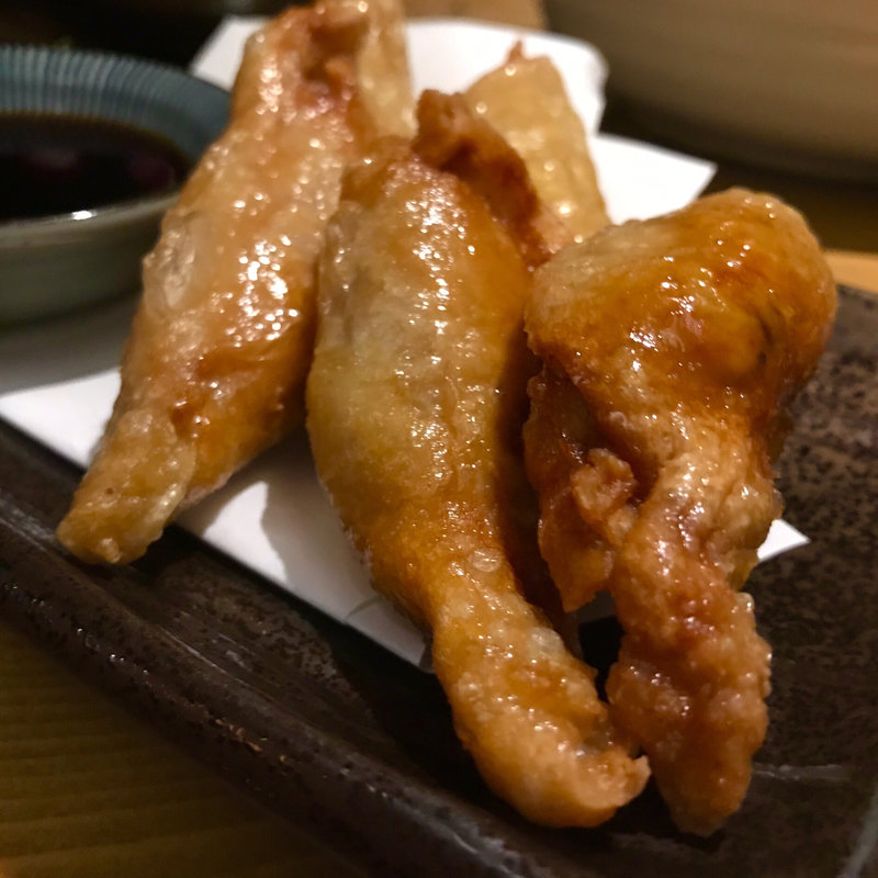 自家製鳥の唐揚げ(お気楽酒場 コシかけ)