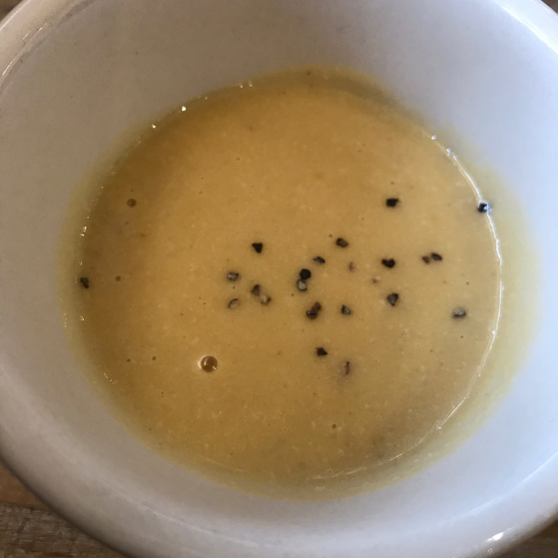 ランチスープ カボチャのポタージュ(ikedaya BBQ style )