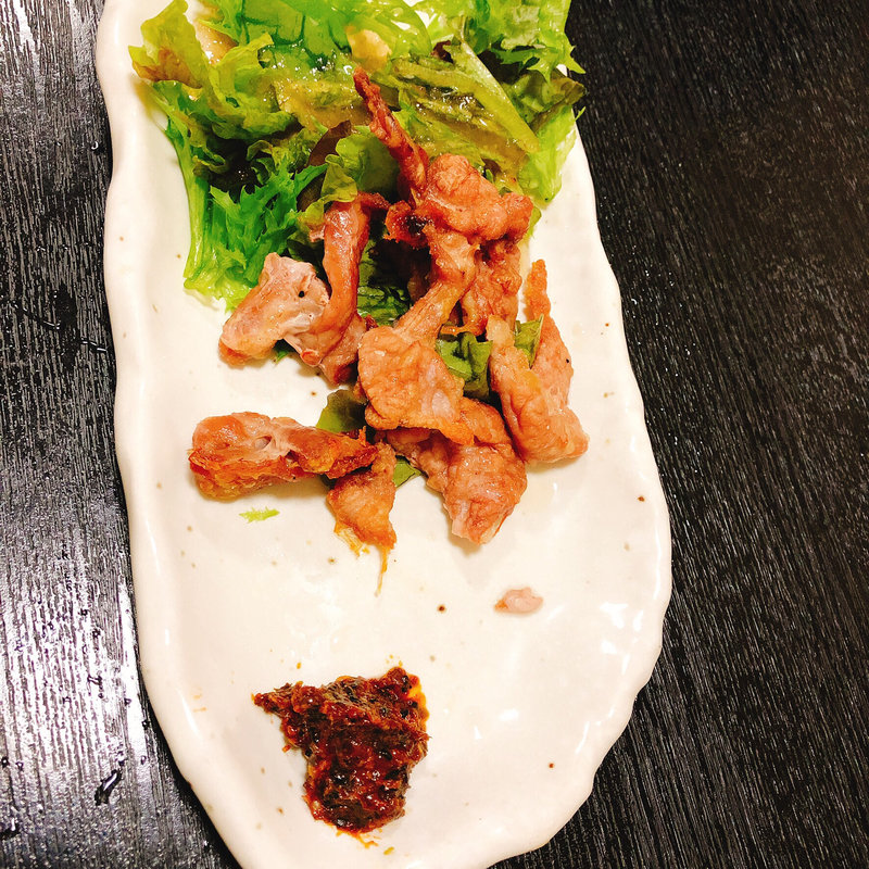 鶏せせり塩焼き(はなや )