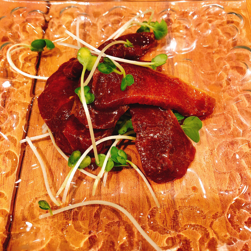 ブリの漬け(ピッツァフォルトゥーナ Pizza fortuna)