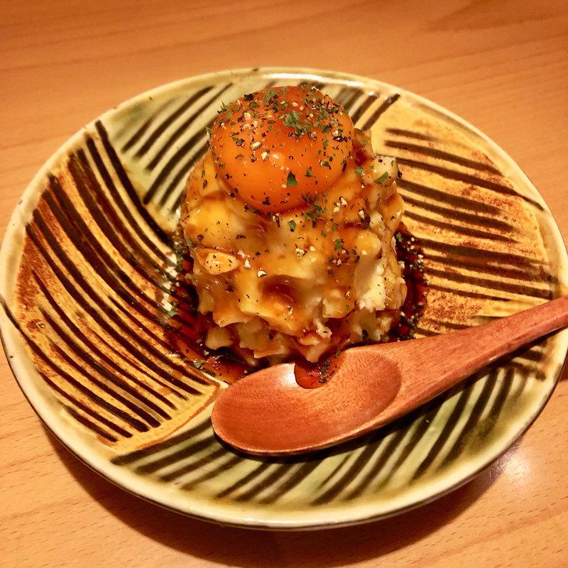 卵黄ポテトサラダ(食堂 ニコラ )