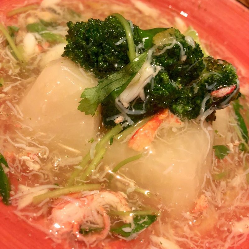 ふろふき蕪の蟹あん(食堂 ニコラ )