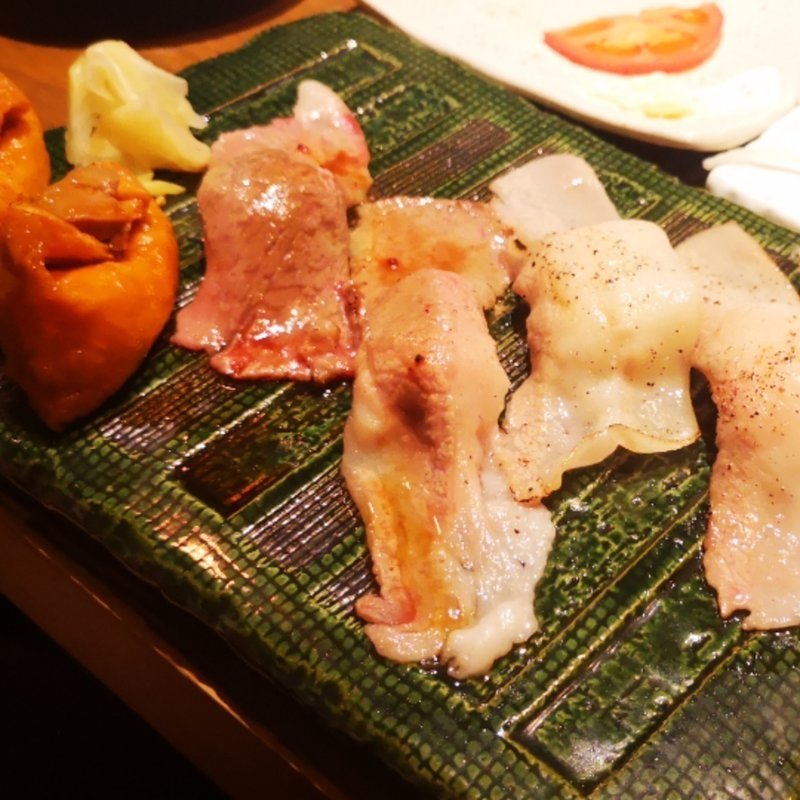 炙り寿司4種盛り(肉寿司 間借り)