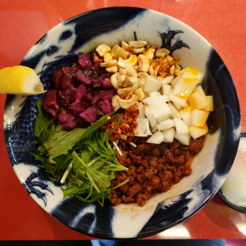 担担(ノーマル)+温玉(スパイス担担麺専門店 香辛薬麺)