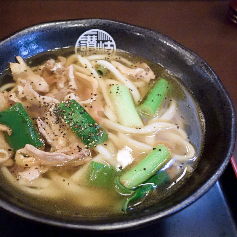 ねぎ鶏うどん(讃岐屋 紙屋町店 )