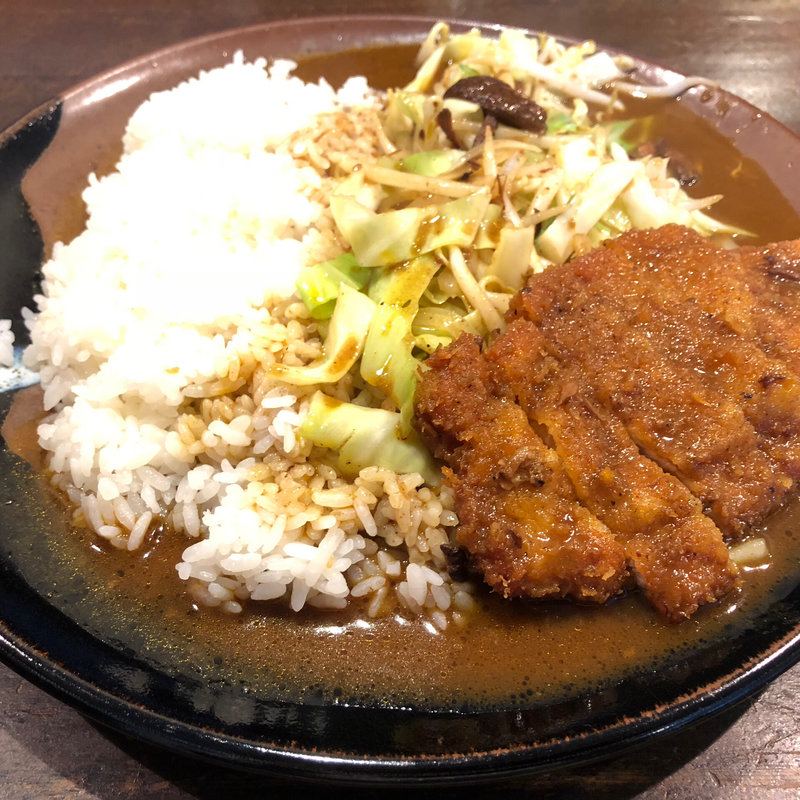 ヤサイカツカレー(インデアン （indean）)