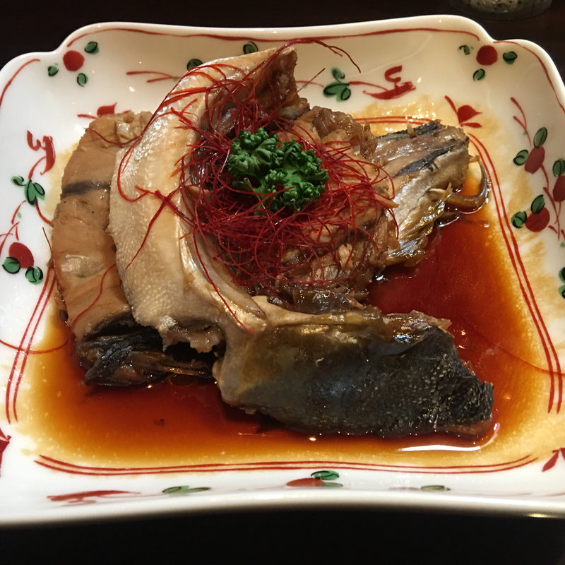 ブリカマ煮付け(飯屋 だゑん 〜拿縁〜)