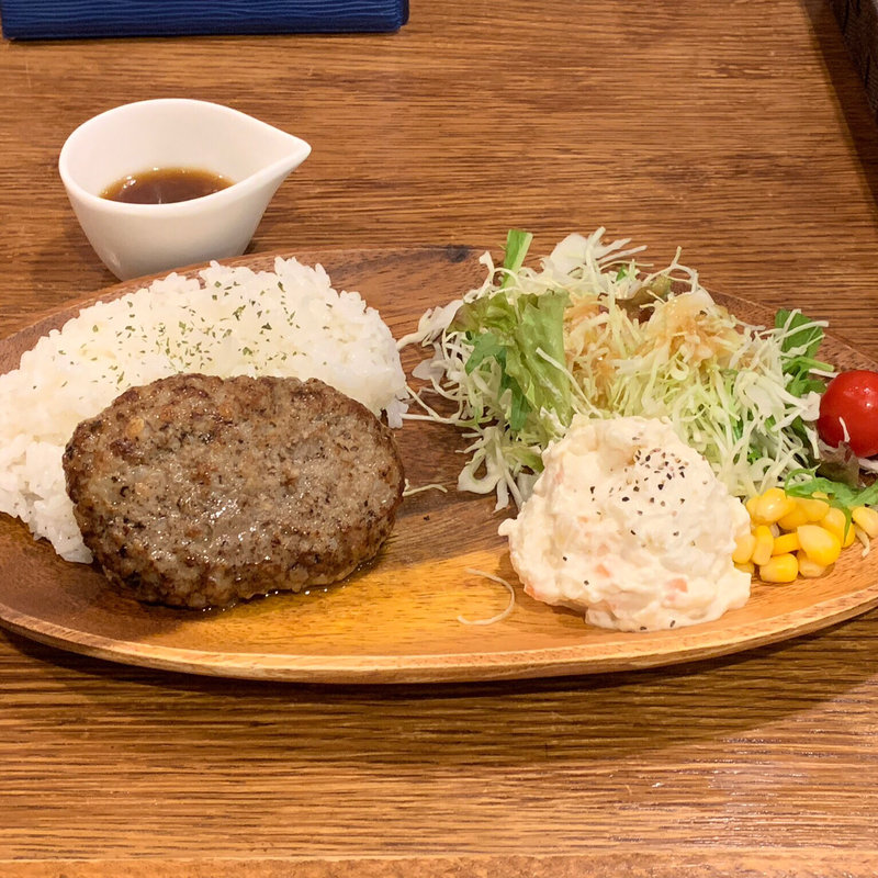 ハンバーグプレート(はかた珈琲 )