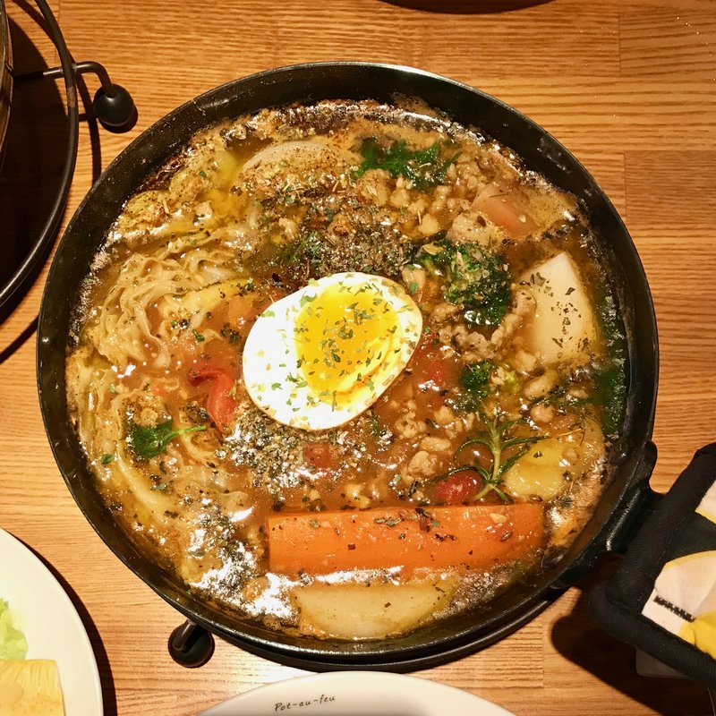 トマト＆ハーブのベジカレー(ポトフ料理 ジョワ（Joie）)