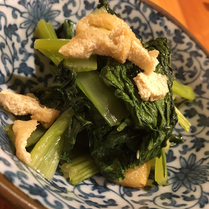 小松菜煮びたし(家庭の味 ほろよい)