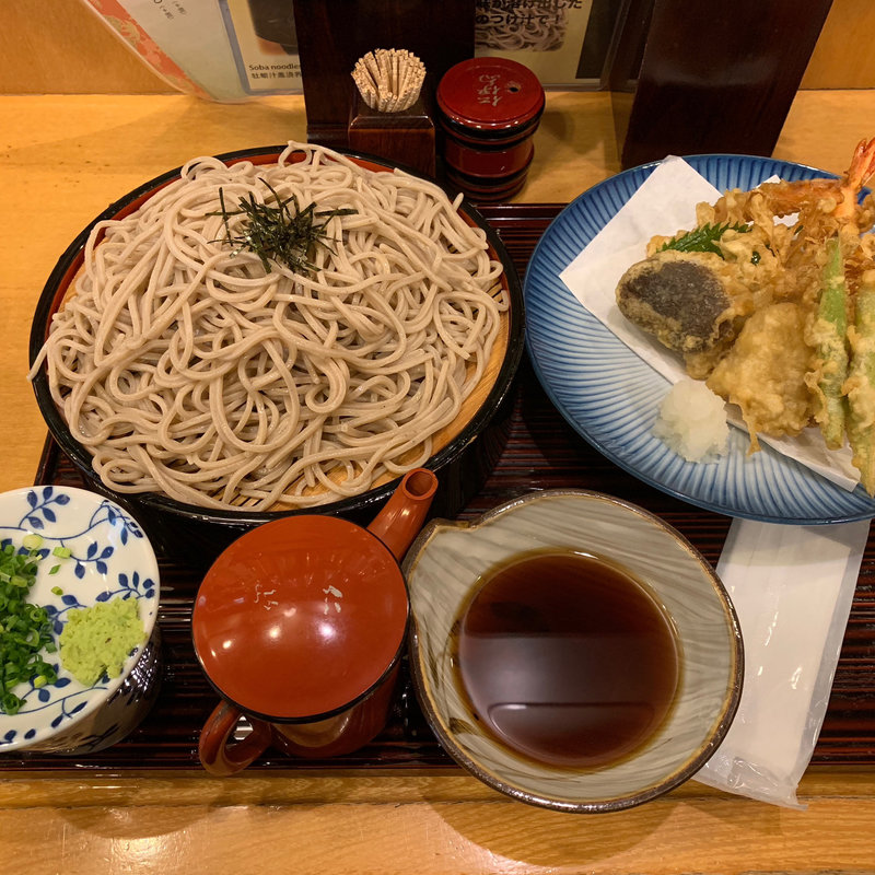 上天ざるそば(蕎麦·天ぷら 仁伊島総本店)