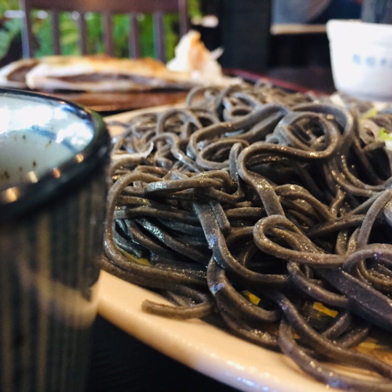 黒そば(渕田家　招福そば)