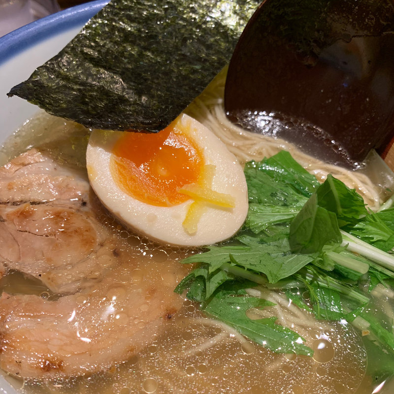 柚子塩らーめん淡麗(AFURI 横浜ジョイナス)