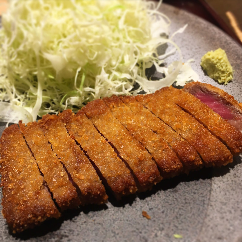 特選牛ロースカツ膳130g(京都勝牛 錦糸町店 （キョウトカツギュウ）)