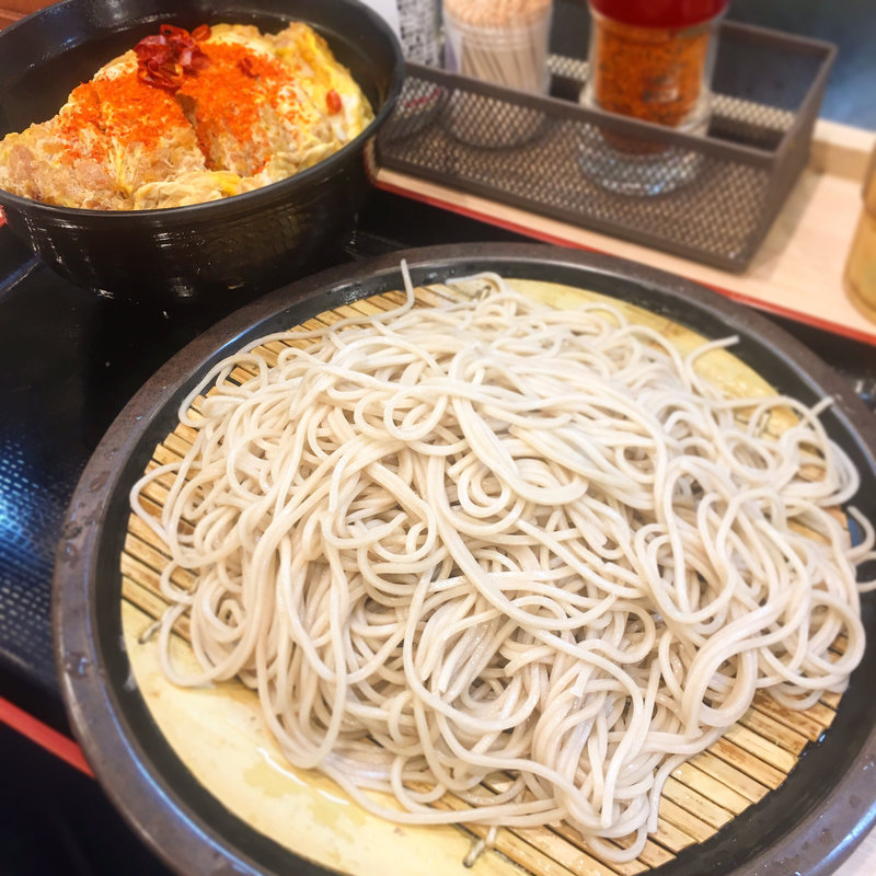 カツ丼セット(ゆで太郎 大森南店)