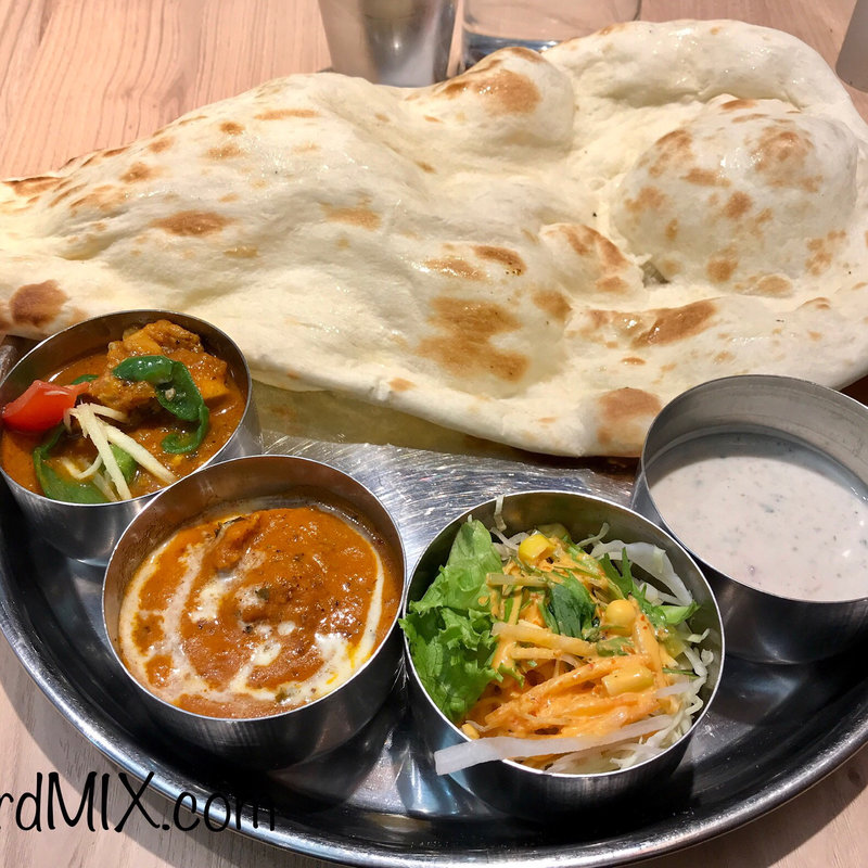 2種のカリーのターリー(インドカリーダイニング Cobara-Hetta ヨドバシAKIBA店)