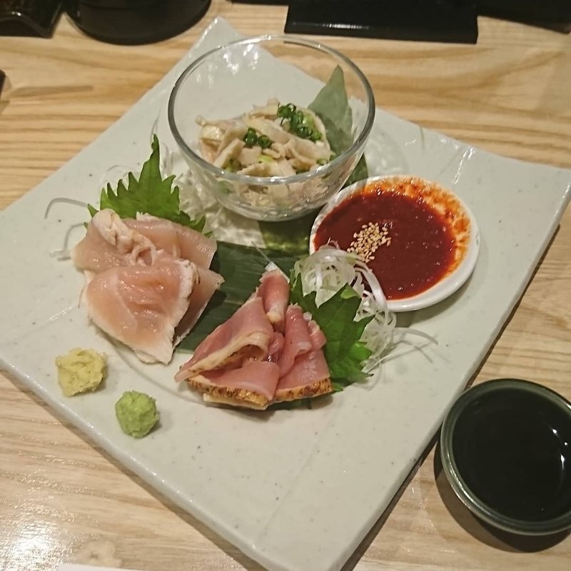 刺身三点盛り(しげ 栄本店)