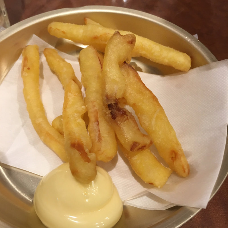 さきいかの天ぷら(新橋立呑処 へそ 札幌大通店)