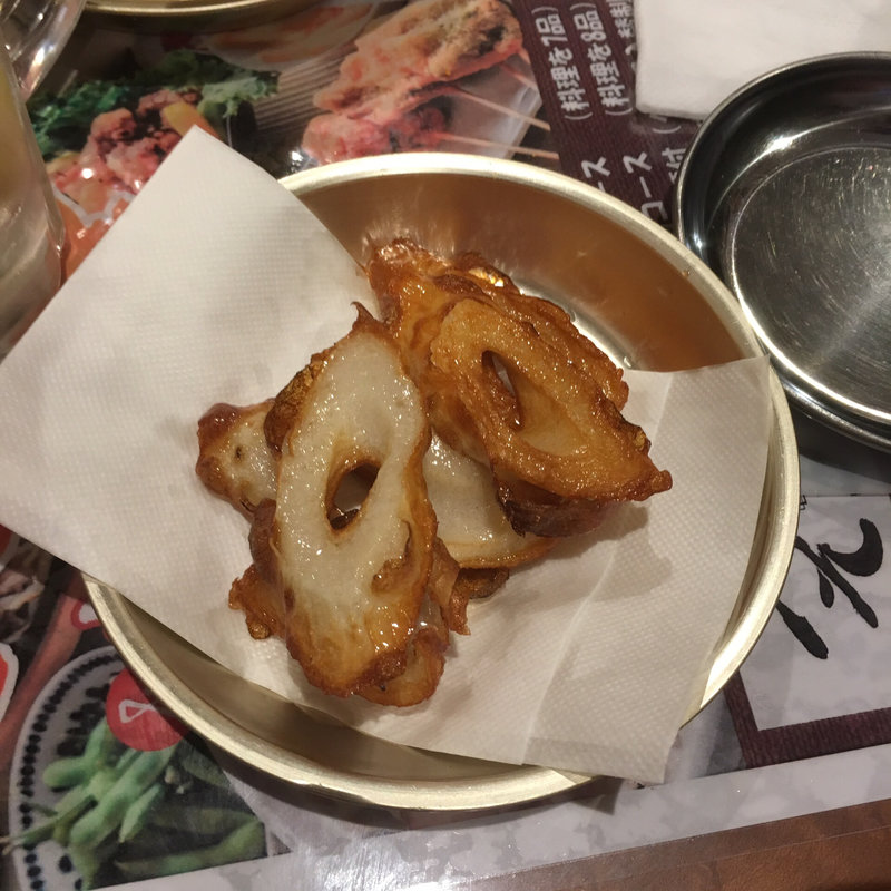 ちくわの揚げ物(新橋立呑処 へそ 札幌大通店)